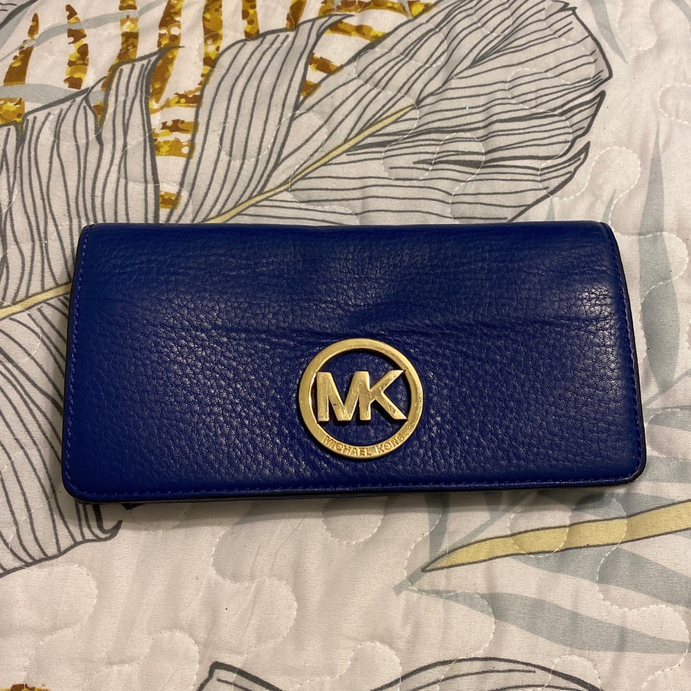 Michael Kors Royal Blue Wallet